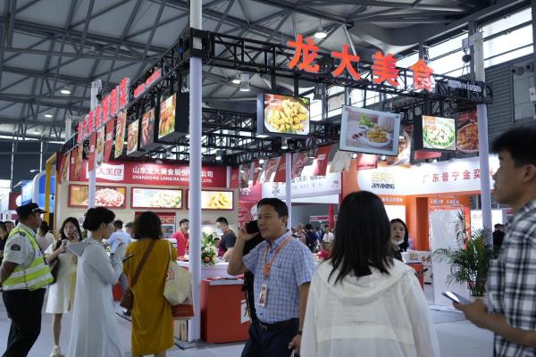 聚鑫汇娱乐亮相上海国际餐饮食材展览会，预制菜产品备受瞩目